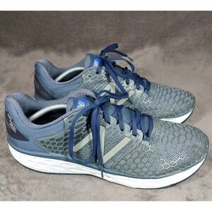 New Balance Fresh Foam Vongo Running Shoes Gray Blue Low Top Mens Size 12